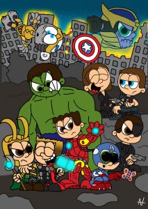 Random Art: Avenger’s Inferno