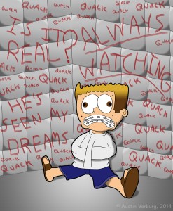 Filler Art: Anatidaephobia