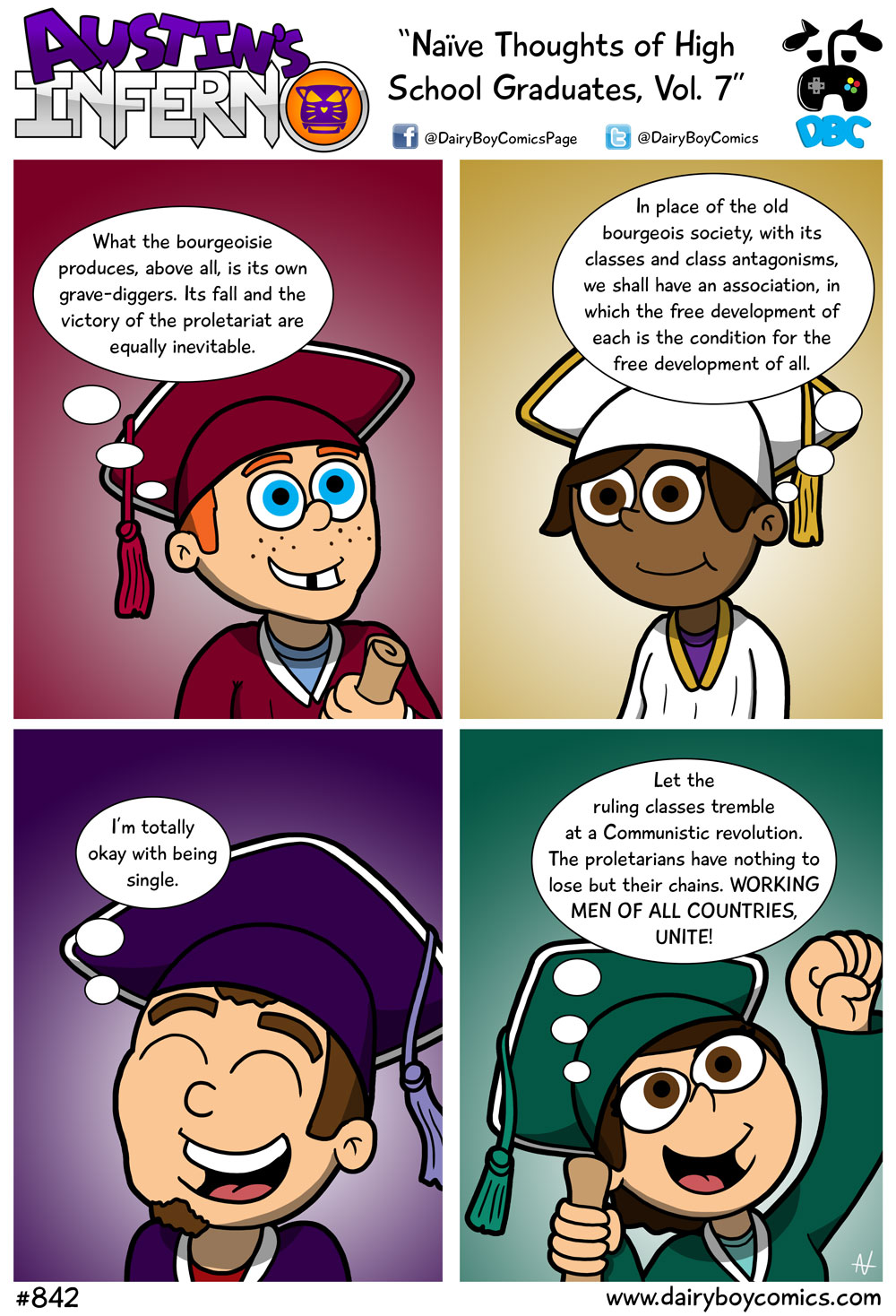 If you go into the Obama-ran liberal agenda pushing brainwashing concentration camps that are American Universities ALREADY a soul sucking communist, do they just like automatically give you a degree or what? I wouldn't know I never finished college.