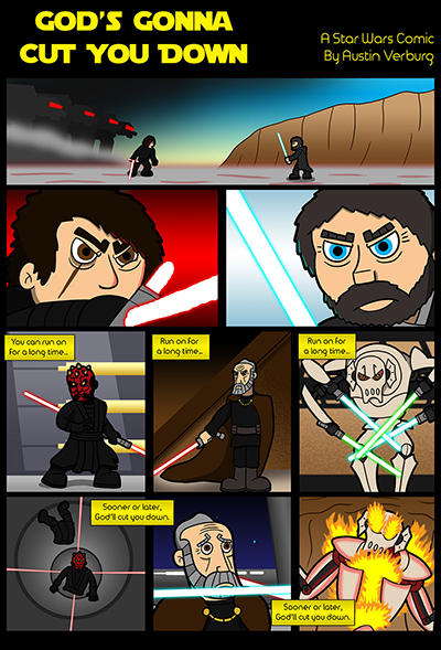 God’s Gonna Cut Your Down- Full Comic