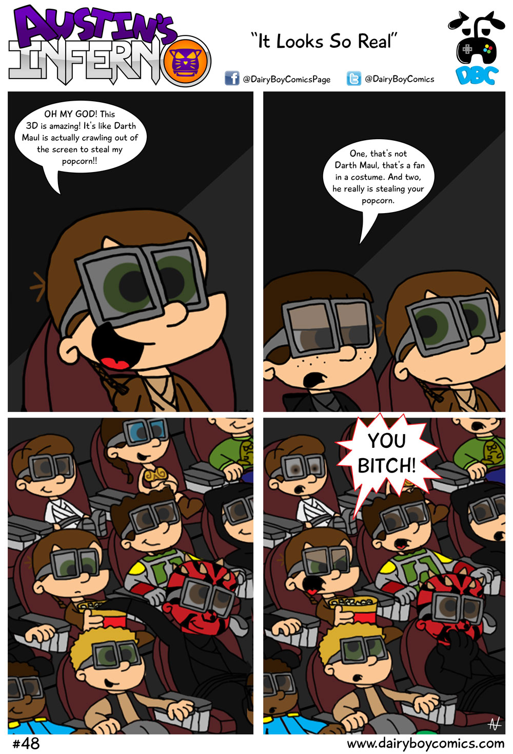 At last we will reveal ourselves. At last we will have over priced theater snacks.