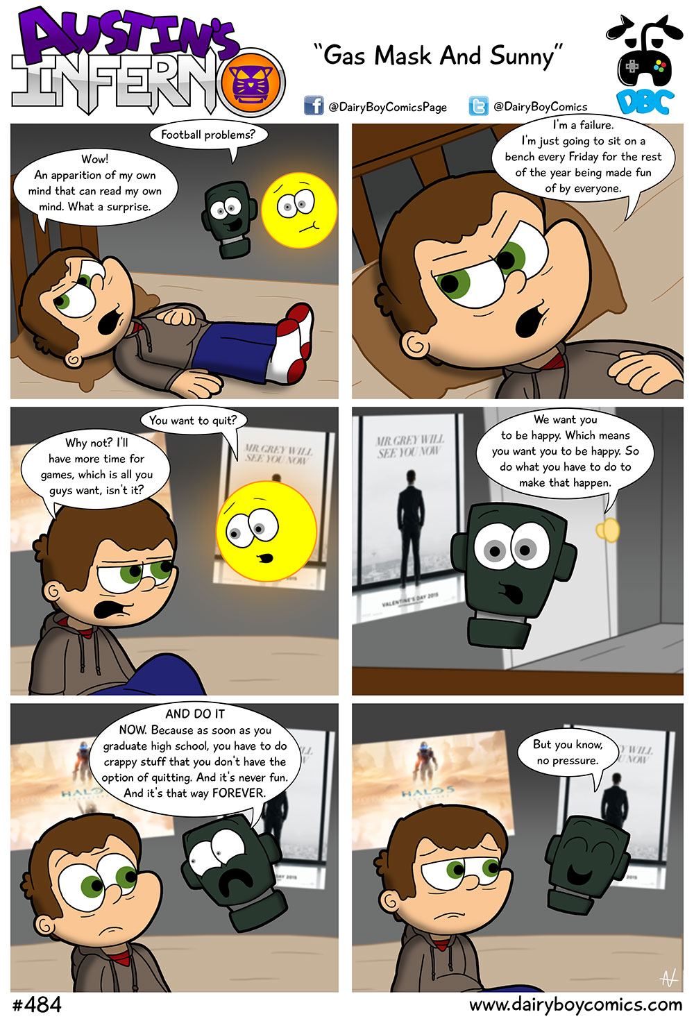 I found out recently that Fifty Shades of Grey started as Twilight fan fiction. My editor and I come up with sexy fan fiction all the time. So someone will publish sparkly vampire bdsm trash, but no one will even touch our Homestuck Tavros x Doc Scratch French Revolution writings, nay, ART? Bull. Shit.