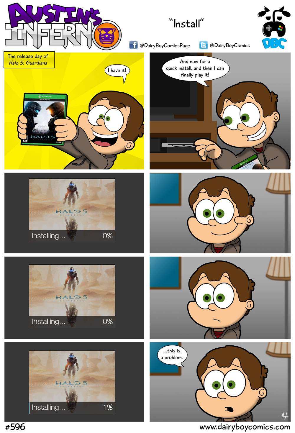 There's an hour between each panel so to give him credit to his patience, he held that happier face for quite a while.