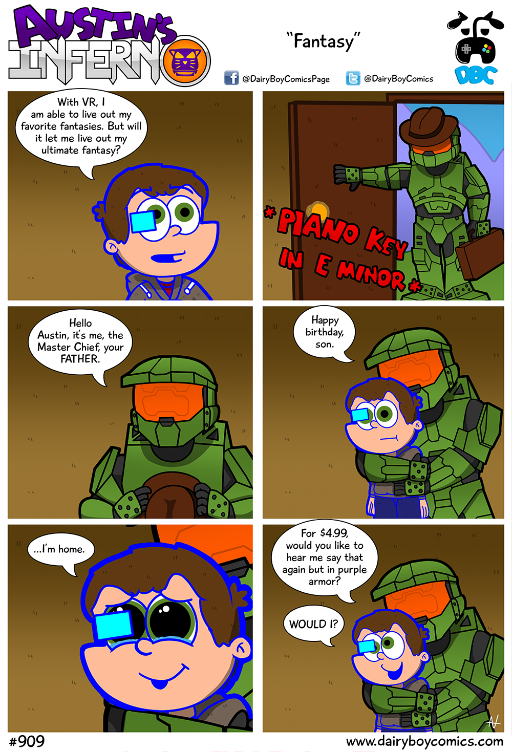 Master Chief just left to get a pack of smokes